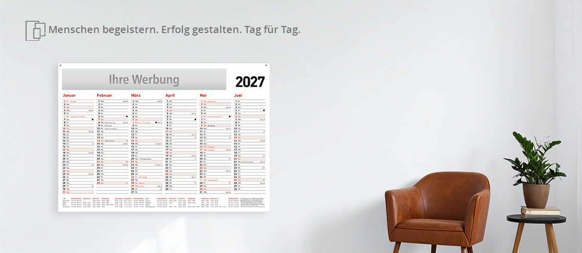 Kalender 2025 - First slide