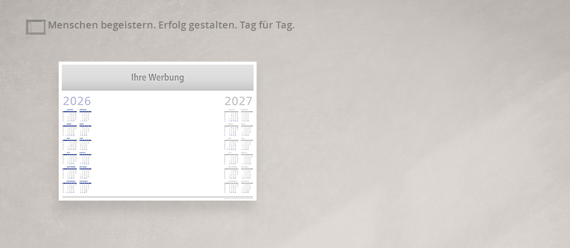 Kalender 2025 - First slide