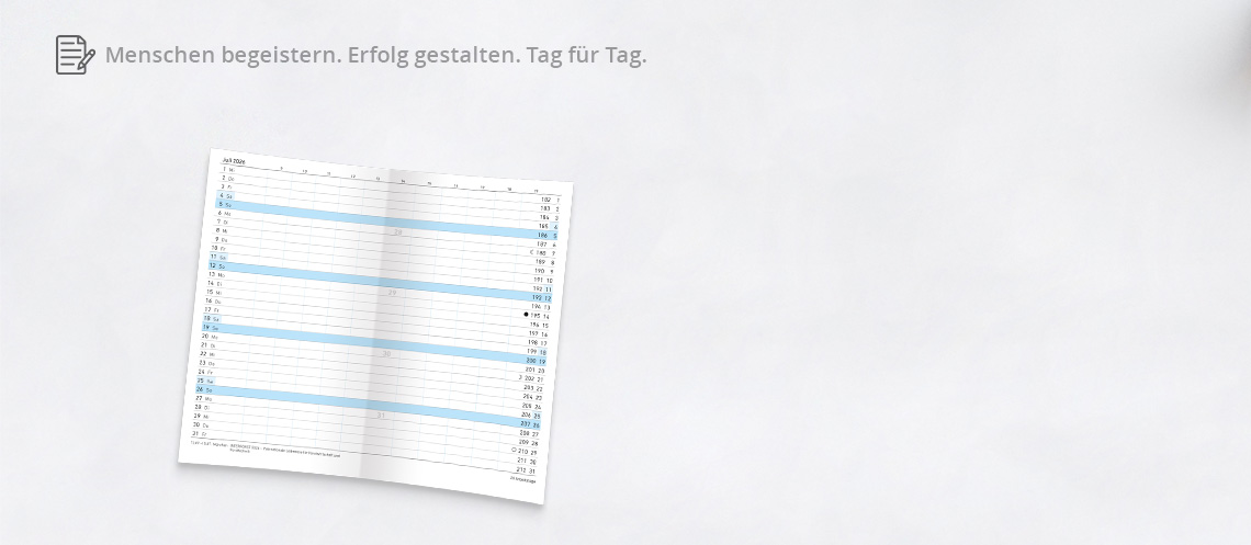Kalender 2025 - First slide