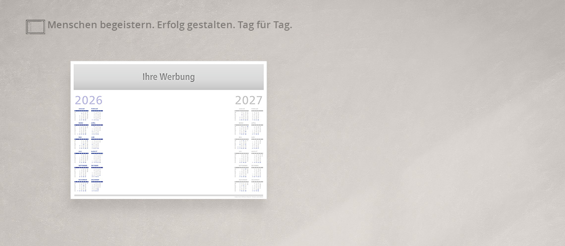 Kalender 2025 - First slide