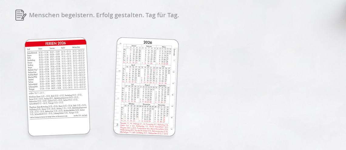 Kalender 2025 - First slide