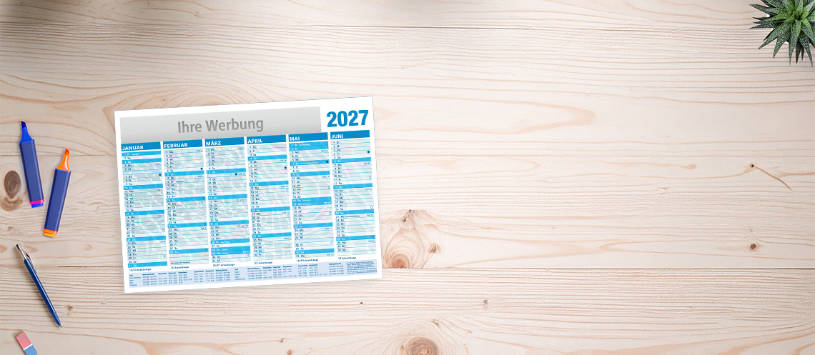 Kalender 2025 - First slide